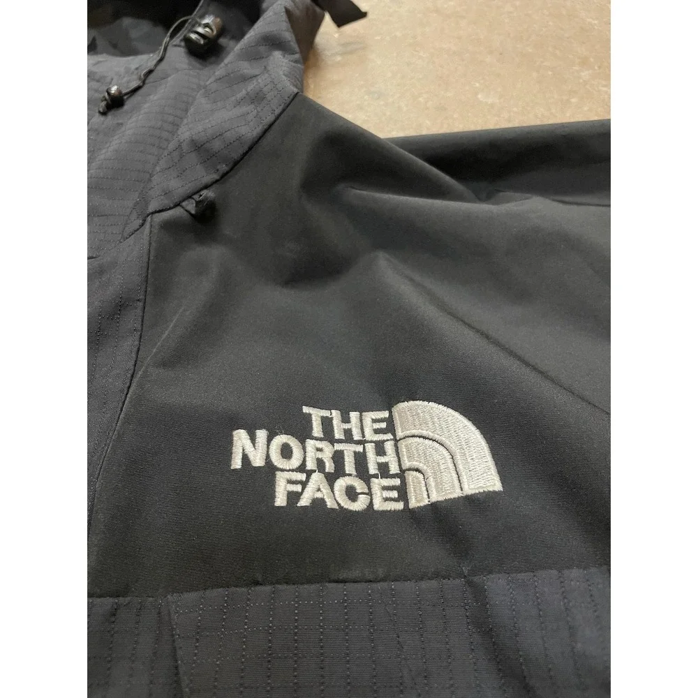 The North Face Jacket Mens Small Black GORE-TEX Mountain Hooded Waterproof Shell